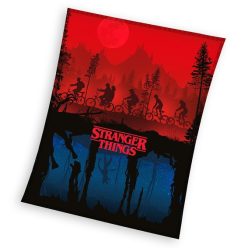   Stranger Things Upside Down pătură polară coral fleece 150x200cm