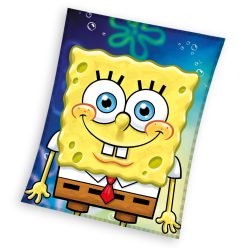 SpongeBob Smile pătură polară 110x140cm