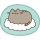 Pusheen Cloud pernă decorativă 40 cm Catifea