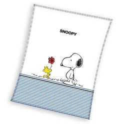 Snoopy Flower pătură din lână polară 130x170cm