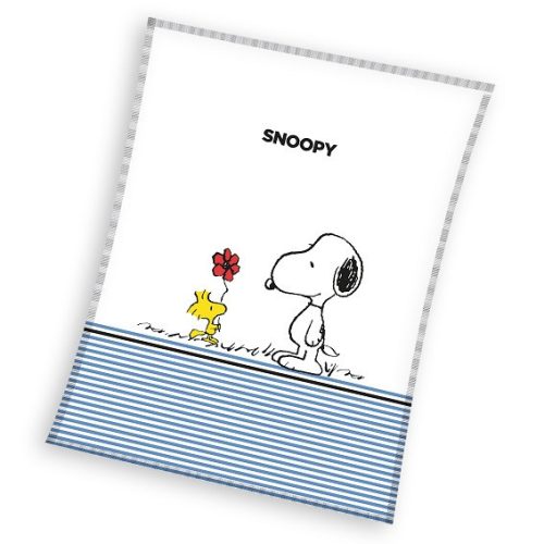 Snoopy Flower pătură din lână polară 130x170cm