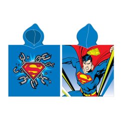 Superman Chain poncho prosop de plajă 55x110 cm