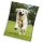 Câine Happytail Retriever plapumă din fleece coral 150x200cm