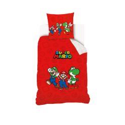 Super Mario Red set de lenjerie de pat 140×200cm, 70×90 cm