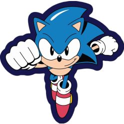 Sonic Ariciul Run pernă decorativă 40x40 cm Catifea