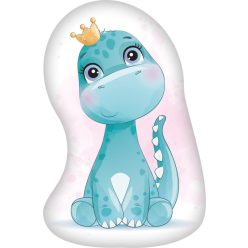 Dinozaur Crown pernă de formă, pernă decorativă 40x27 cm