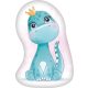 Dinozaur Crown pernă de formă, pernă decorativă 40x27 cm