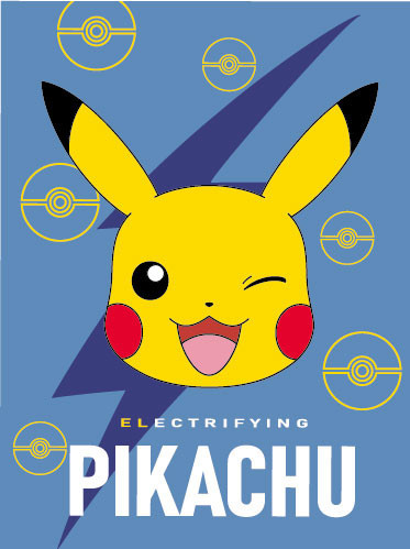 Pokémon Electrifying pătură coral fleece 150x200cm