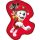 Patrula Cățelușilor Marshall Rescue pernă decorativă formă 38x30 cm Catifea