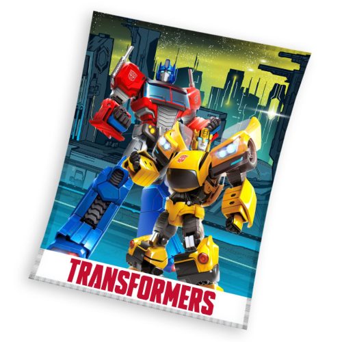 Transformers Cybercore pătură polar fleece coral 130x160cm