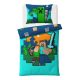 Minecraft Diamond Defender set de pat 140x200cm, 70x90 cm