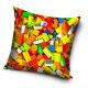 Bricks Bricks Husă de pernă cu model Lego 40x40 cm Catifea