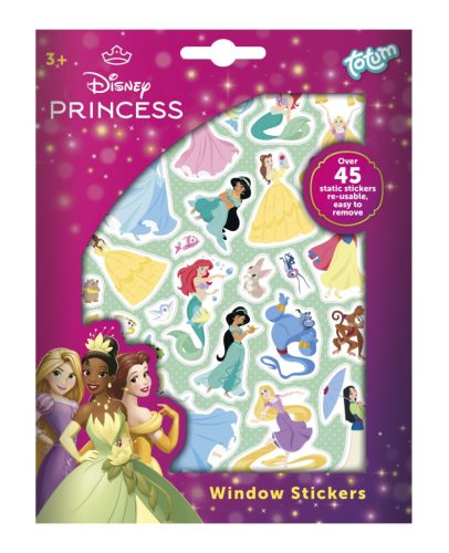 Prințesele Disney Story set de autocolante pentru fereastră
