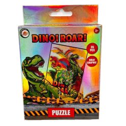 Dinozaur Roar puzzle mini holografie, 35 de piese