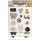 Colorat Black&Gold set de autocolante 3 coli