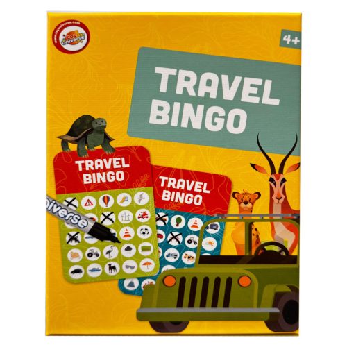 Colorat Bingo Joc de călătorie