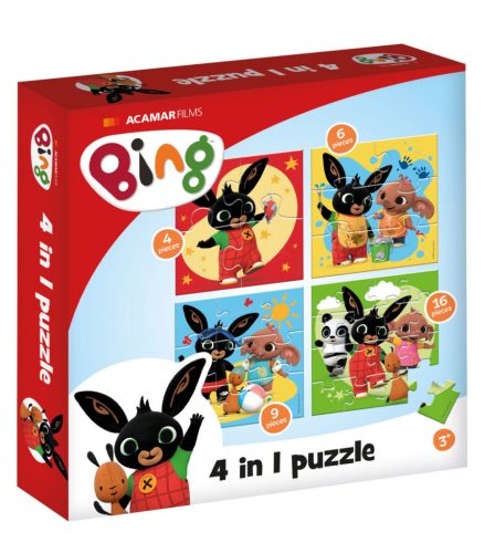 Bing Fun Puzzle 4 în 1