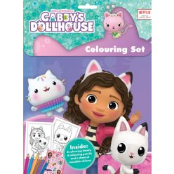 Gabby's Dollhouse Cats set de colorat
