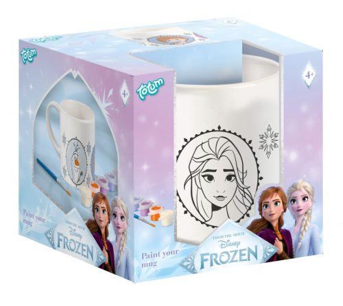 Disney Regatul de gheață Destiny cană din porțelan de pictat 235 ml Cutie Cadou