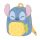 Disney Lilo și Stitch Ananas rucsac de pluș, geantă 22 cm