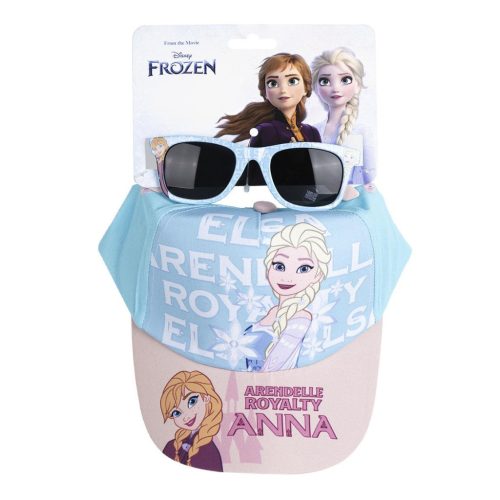 Disney Regatul de gheață Royalty set de ochelari de soare și șapcă de baseball