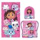 Gabby's Dollhouse set prosop, sac de gimnastică, șapcă de baseball
