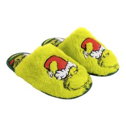 Grinchul Green papuci de iarnă pentru adulți 40/41