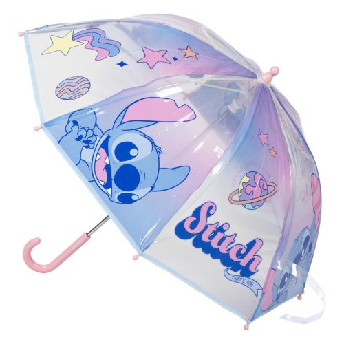 Disney Lilo și Stitch Universe umbrelă transparentă pentru copii Ø71 cm