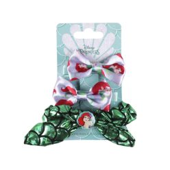   Disney Minnie  Ariel Set Elastic și Agrafă de Păr Disney Princess 3 buc