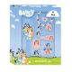 Bluey set accesorii de păr de 11 bucăți