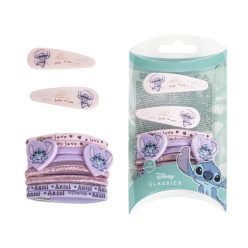  Disney Lilo și Stitch set de clamă de păr și elastic de păr în cutie