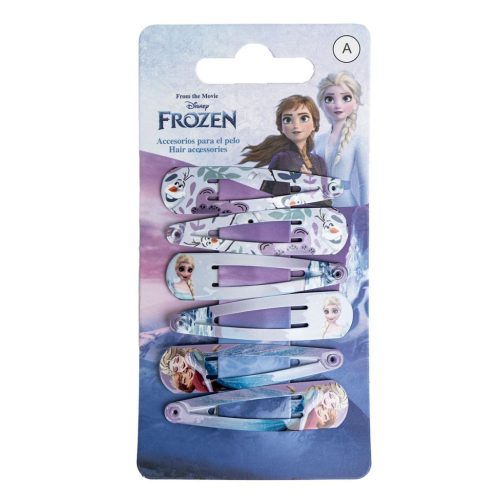 Disney Regatul de gheață Snowflakes Set de 6 clame de păr