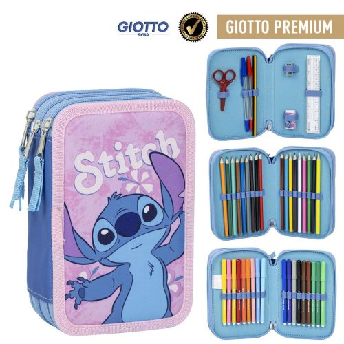Disney Lilo și Stitch Hibiscus penar cu 3 etaje umplut