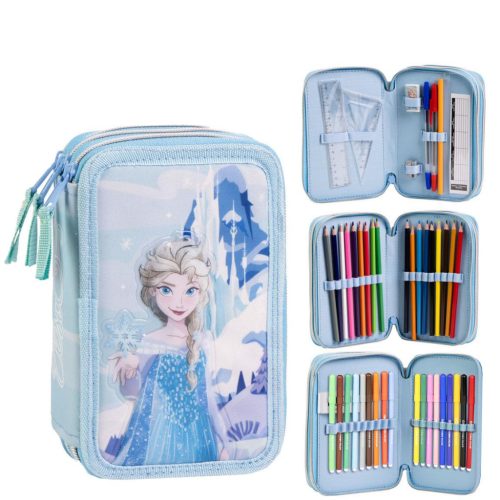 Disney Regatul de gheață Frosty penar umplut 3 niveluri