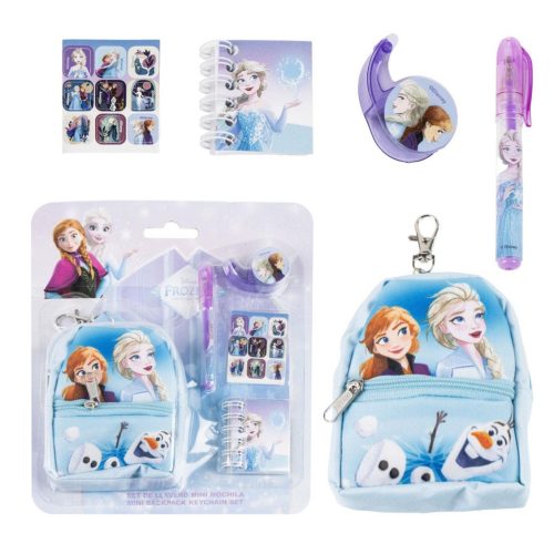 Disney Jégvarázs Team mini táska kulcstartó szett