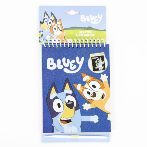 Bluey Bingo set de răzuire și colorare