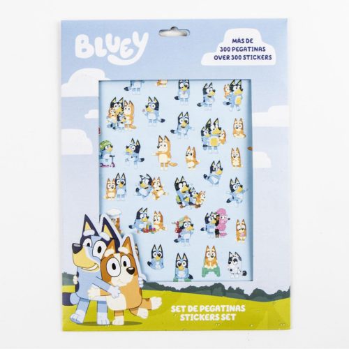 Bluey Summer set de autocolante 300 bucăți