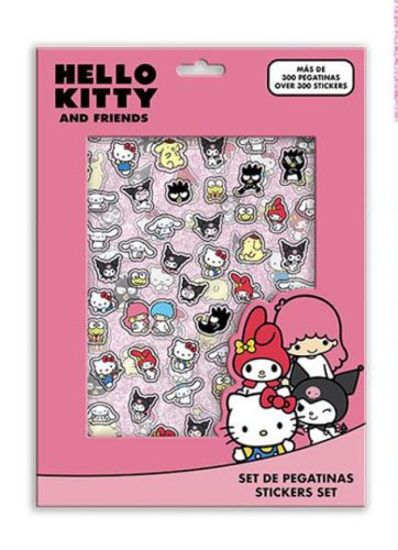 Hello Kitty Friends set de autocolante, 300 buc.