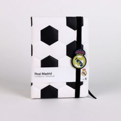 Real Madrid Ball carnet căptușit, carnet liniat