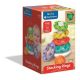 Colorat Stacking Rings Joc de construcție piramidă 5 bucăți Clementoni