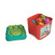 Colorat Clemmy Set de cuburi educative în depozitare de la Clementoni