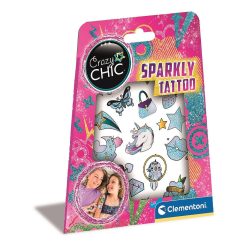 Crazy Chic Sparkly tatuaj sclipicios Clementoni