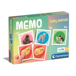   Animale Baby joc de cărți de memorie 48 de bucăți Clementoni
