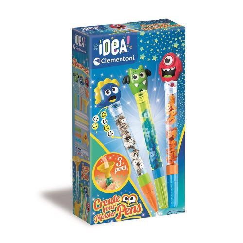 Colorat Monster set de realizare stilouri Clementoni