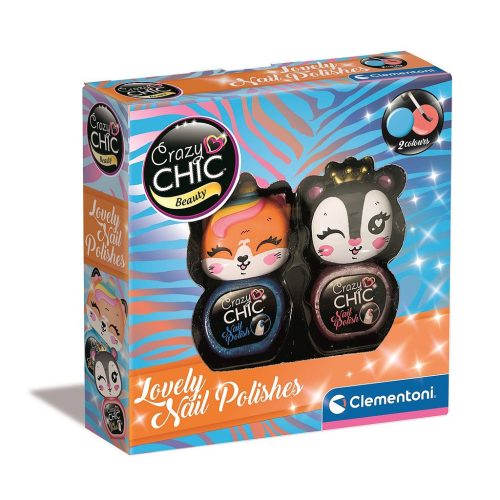 Crazy Chic Lovely Tigers set de ojă sclipitoare Clementoni
