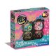 Crazy Chic Lovely Bears set de lac de unghii cu sclipici Clementoni