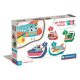 Vehicul My First Puzzle pentru forme de bebeluși Clementoni