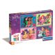 Prințesele Disney Puzzle 4 în 1 Clementoni