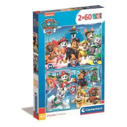   Patrula Cățelușilor High Five Puzzle Clementoni 2x60 piese