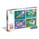 Unicorn One Day Puzzle 4-în-1 Clementoni